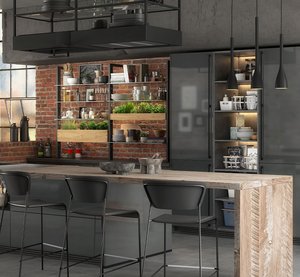 eclairage plan de travail cuisine majano